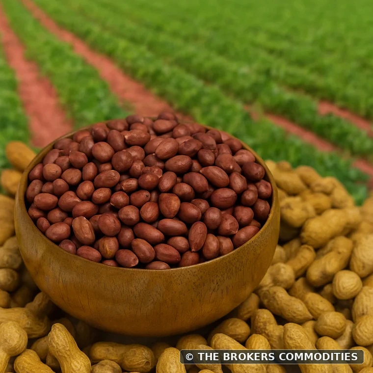 Shelled redskin peanuts — Illustrative photo from the current catalogue; not a specific lot.