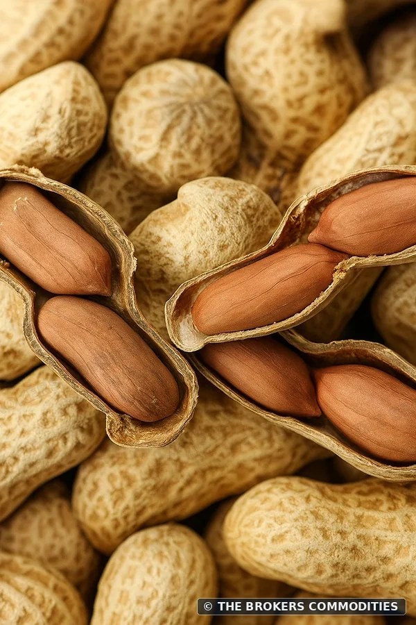 In-shell Runner peanuts — Illustrative photo from the current catalogue; not a specific lot.